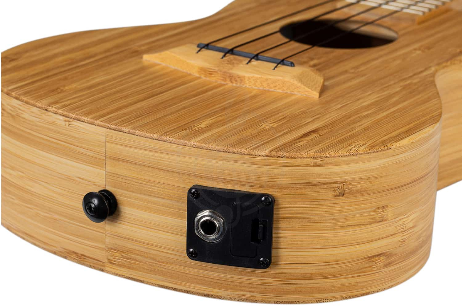 Укулеле концерт Cascha HH-2313E Bamboo Series - Укулеле концертный с чехлом и звукоснимателем - фото 7