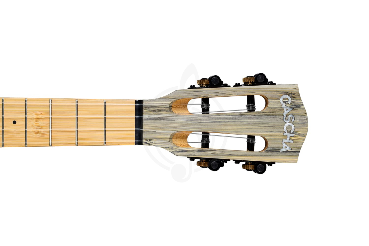 Укулеле концерт Cascha HH-2316 Bamboo Series Graphite - Укулеле концертный, с чехлом, графит - фото 4