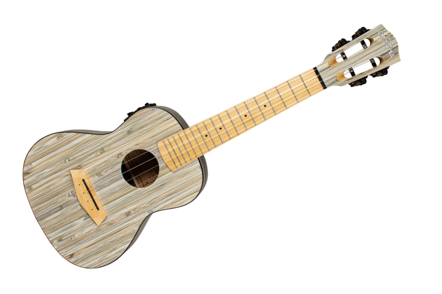 Укулеле концерт Cascha HH-2316E Bamboo Series Укулеле концертный со звукоснимателем - фото 1