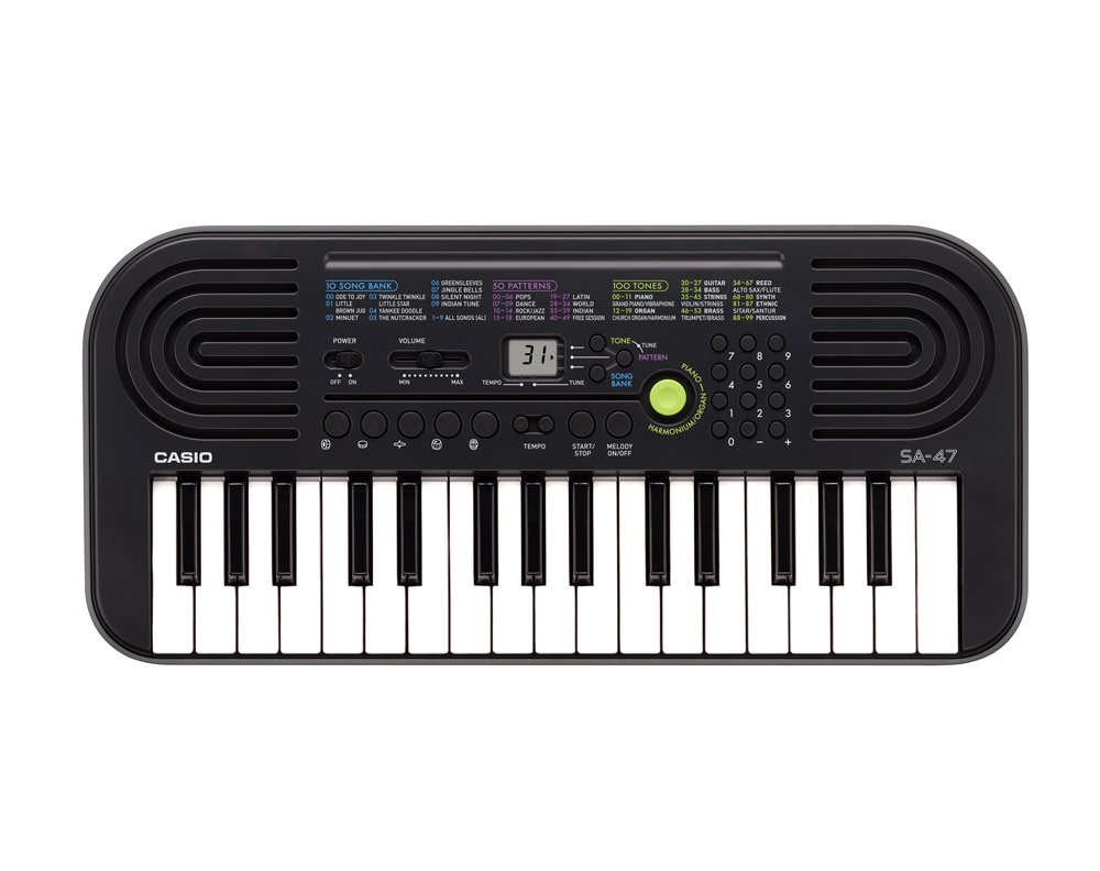 Детский синтезатор CASIO SA-47  Синтезатор детский - фото 1