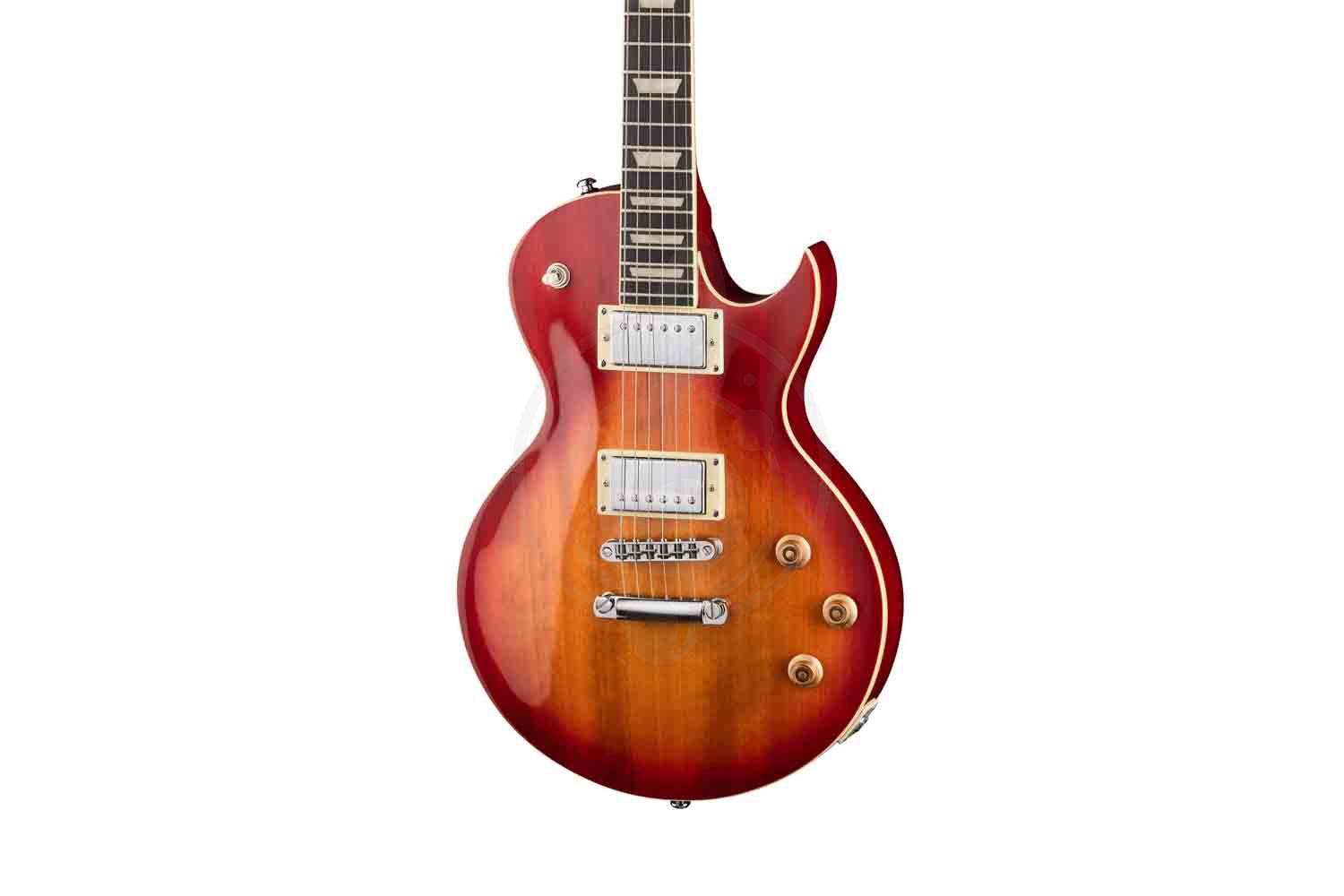 Электрогитара Les Paul Clevan CPA-50-CS - Электрогитара, санберст - фото 6