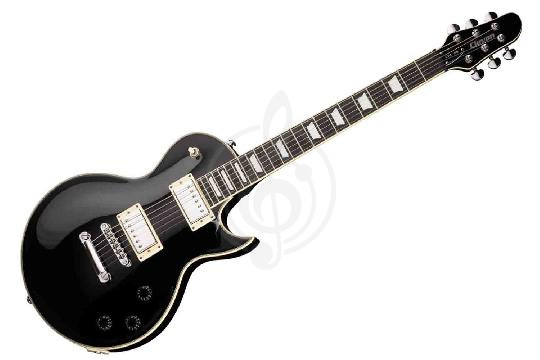 Изображение Электрогитара Les Paul Clevan CPA-80-BK