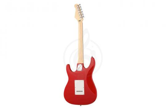 Электрогитара Stratocaster Clevan CST-10RD - Электрогитара, красная - фото 4