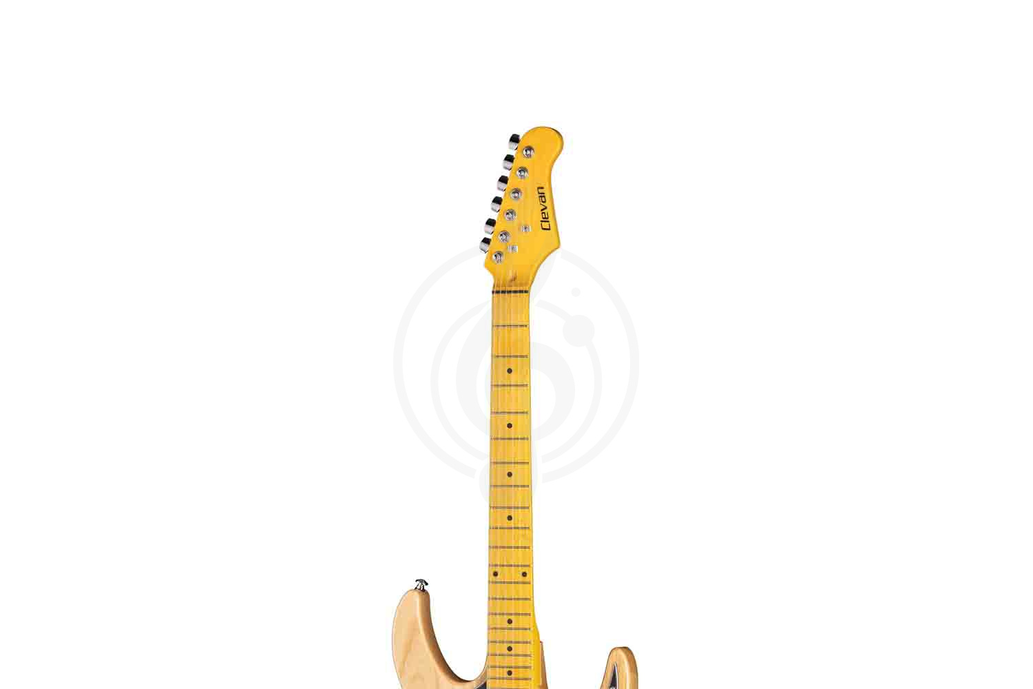 Электрогитара Stratocaster Clevan CST-30N - Электрогитара, натуральный - фото 5