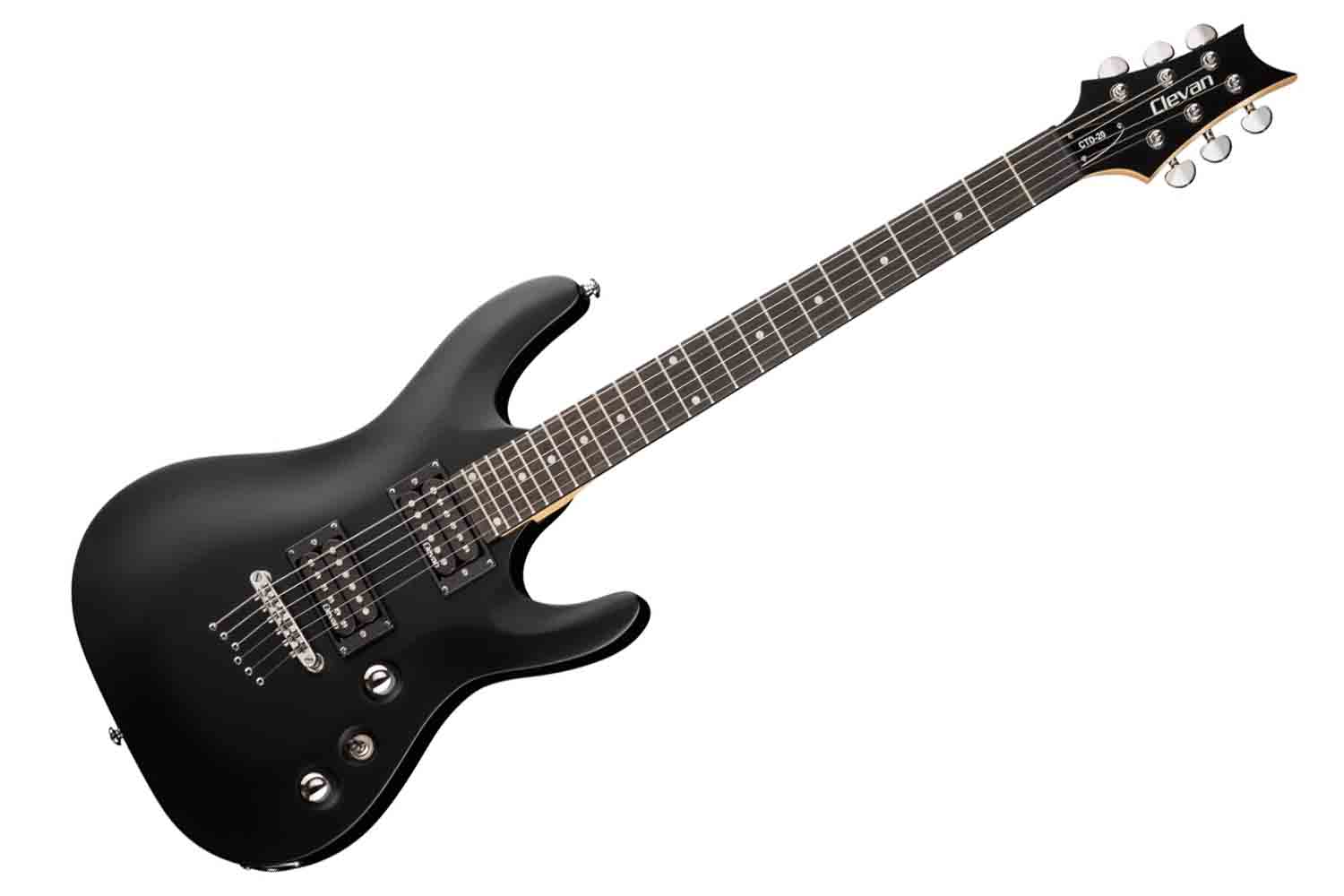 Электрогитара Stratocaster Clevan CTD-20-SBK - Электрогитара - фото 1