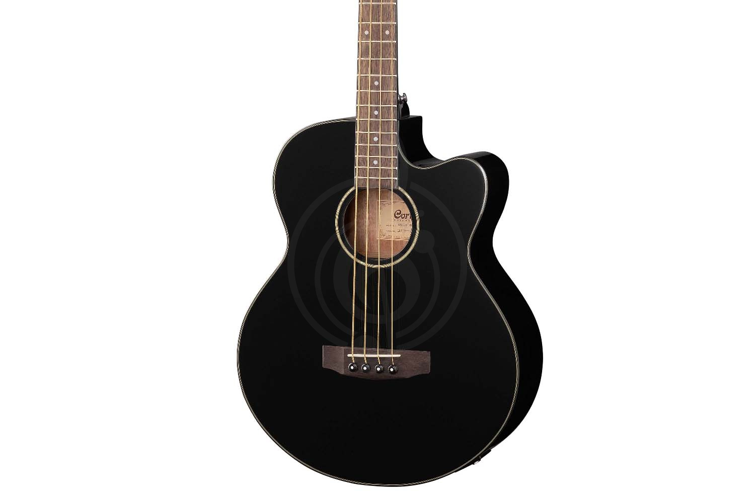 Бас-гитара Cort AB850F-BK-BAG Acoustic Bass Series - Электроакустическая бас-гитара - фото 7
