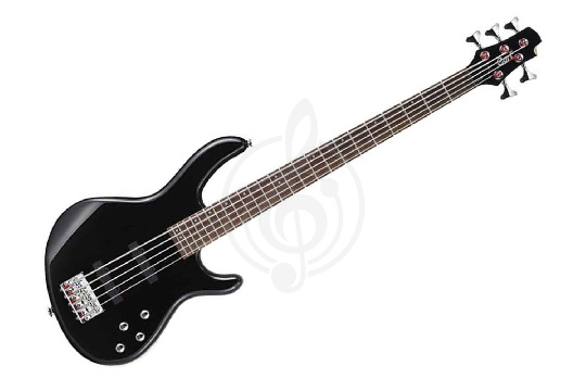 Бас-гитара Cort Action-Bass-V-Plus-BK Бас-гитара 5-ти струнная, черная - фото 1