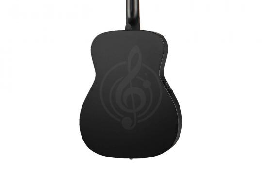 Электроакустическая гитара Cort AF510E-BKS-WBAG Standard Series - Электроакустическая гитара - фото 5