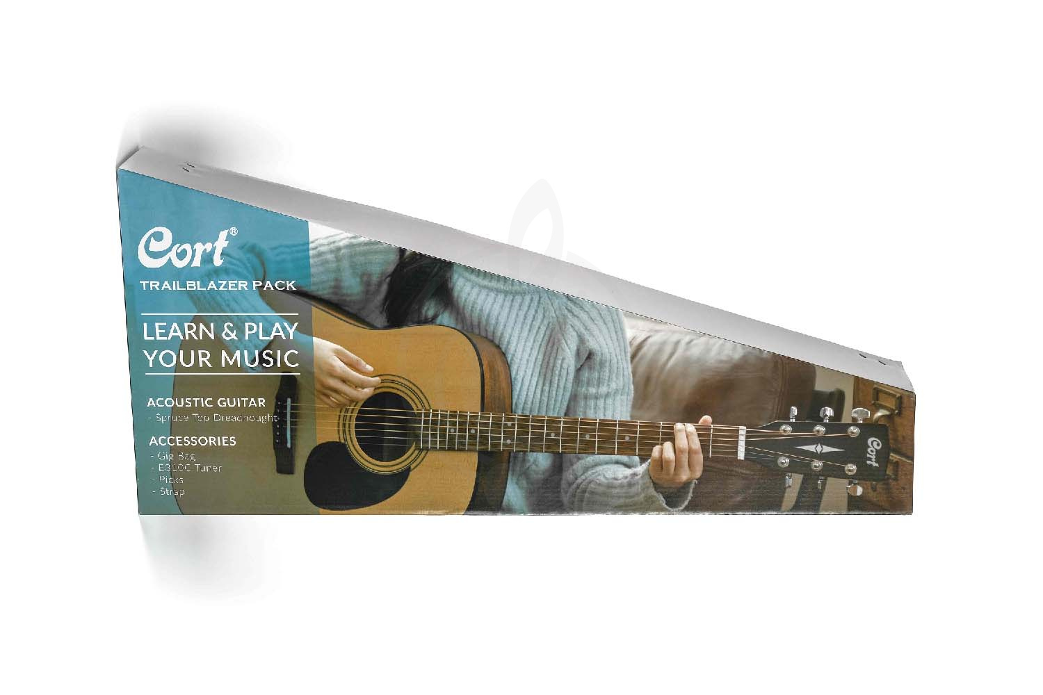 Акустическая гитара Cort CAP-810-OP Trailblazer - Комплект акустической гитары - фото 2