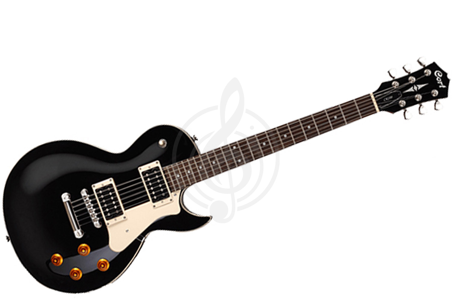 Электрогитара Les Paul Cort CR100-BK Classic Rock - Электрогитара - фото 1