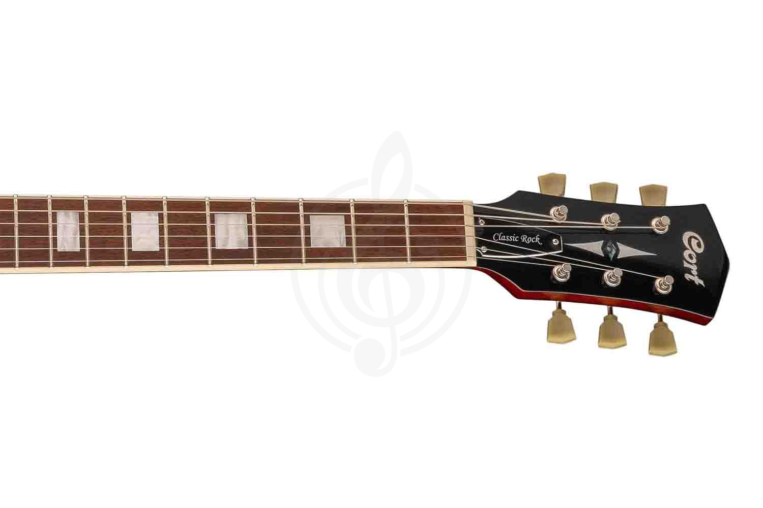 Электрогитара Les Paul Cort CR250-ATA Classic Rock - Электрогитара, цвет янтарь - фото 3