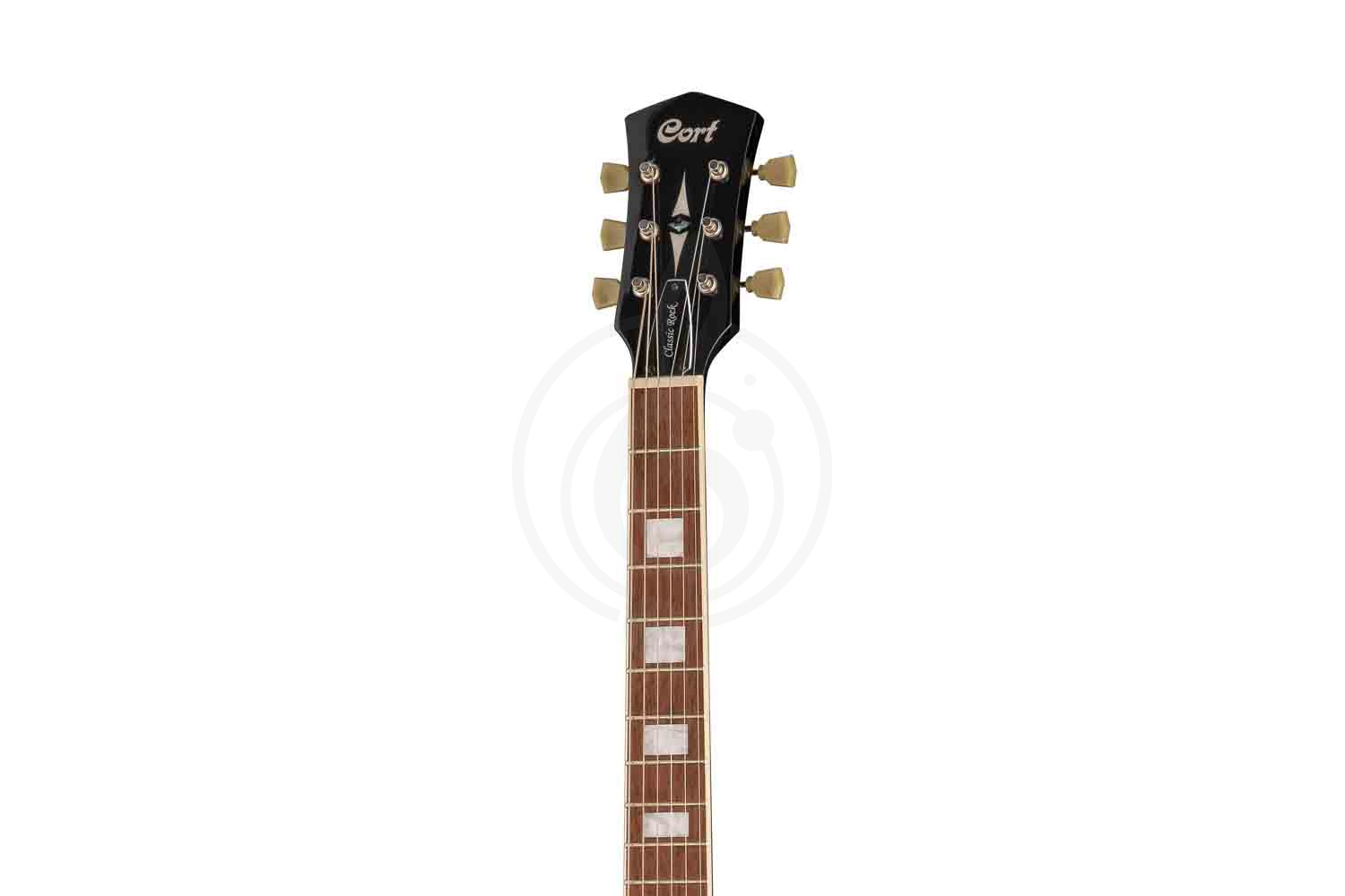 Электрогитара Les Paul Cort CR250-WBAG-TBK Classic Rock - Электрогитара, черная, с чехлом - фото 5