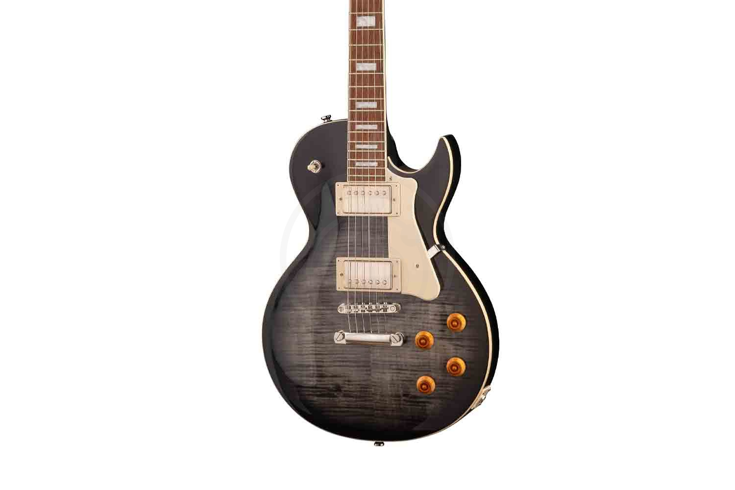 Электрогитара Les Paul Cort CR250-WBAG-TBK Classic Rock - Электрогитара, черная, с чехлом - фото 6