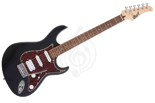 Электрогитара Superstrat Cort G110-OPBK G Series - Электрогитара, черная - фото 1