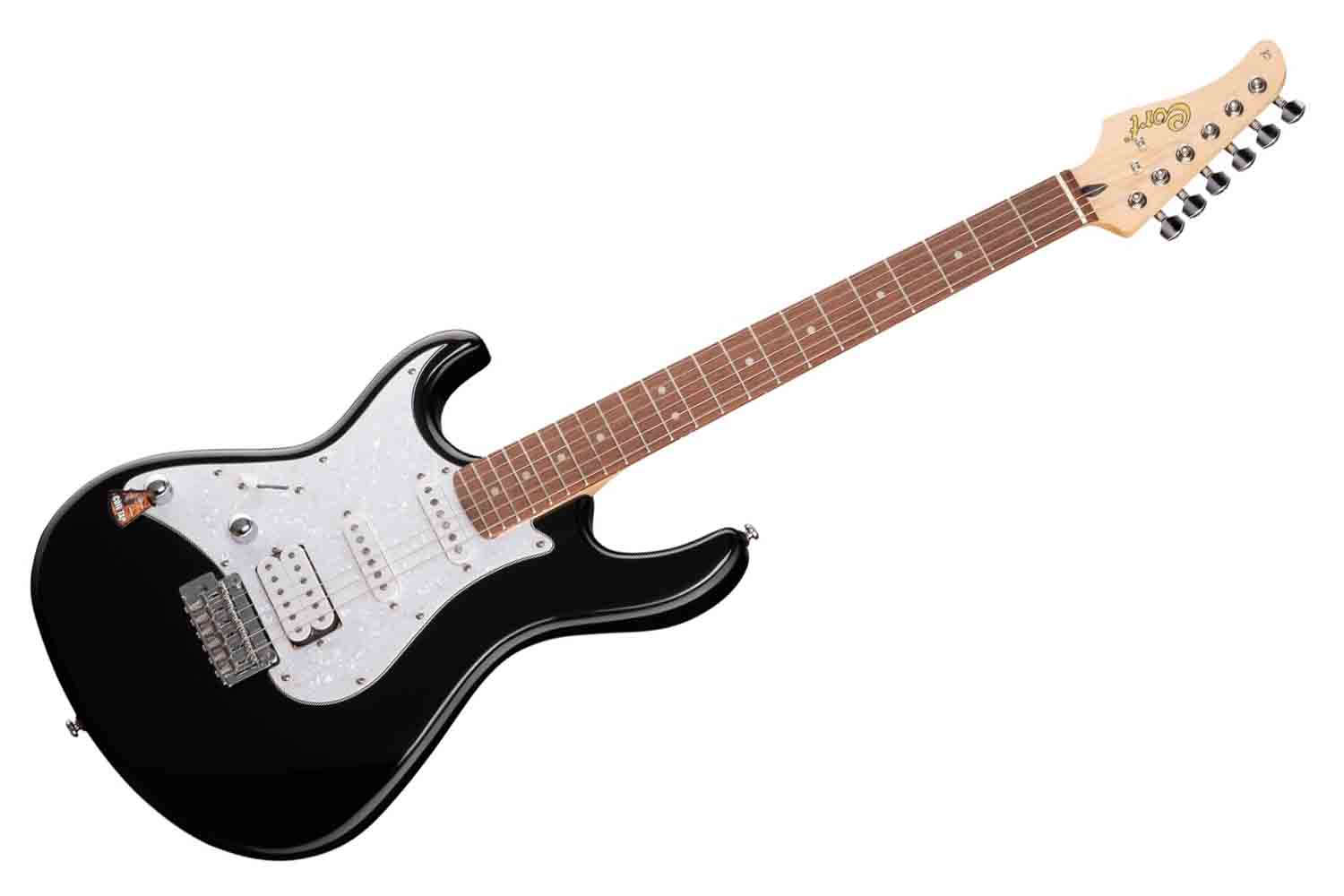 Электрогитара Stratocaster Cort G250-LH-BLK G Series - Электрогитара леворукая, черная - фото 1