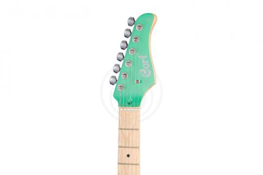 Электрогитара Superstrat Cort G250-Spectrum-MEG G Series - Электрогитара, зеленая - фото 3