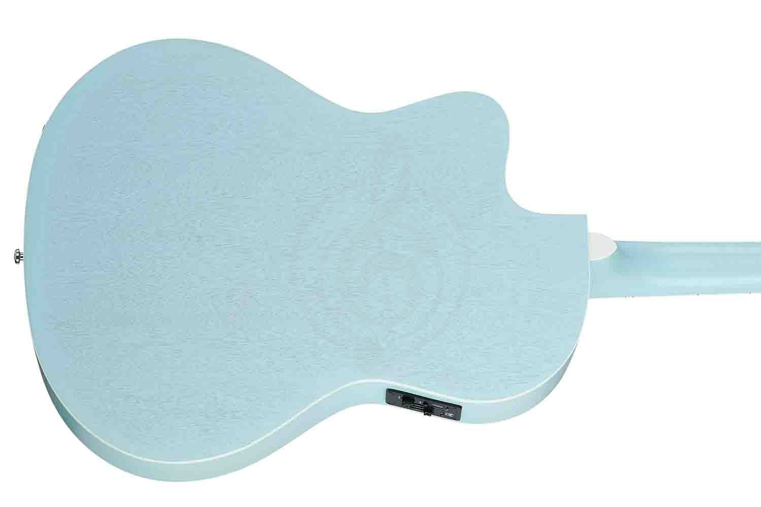 Электроакустическая гитара Cort Jade-Classic-SKOP Jade Series - Электроакустическая гитара, голубая - фото 6
