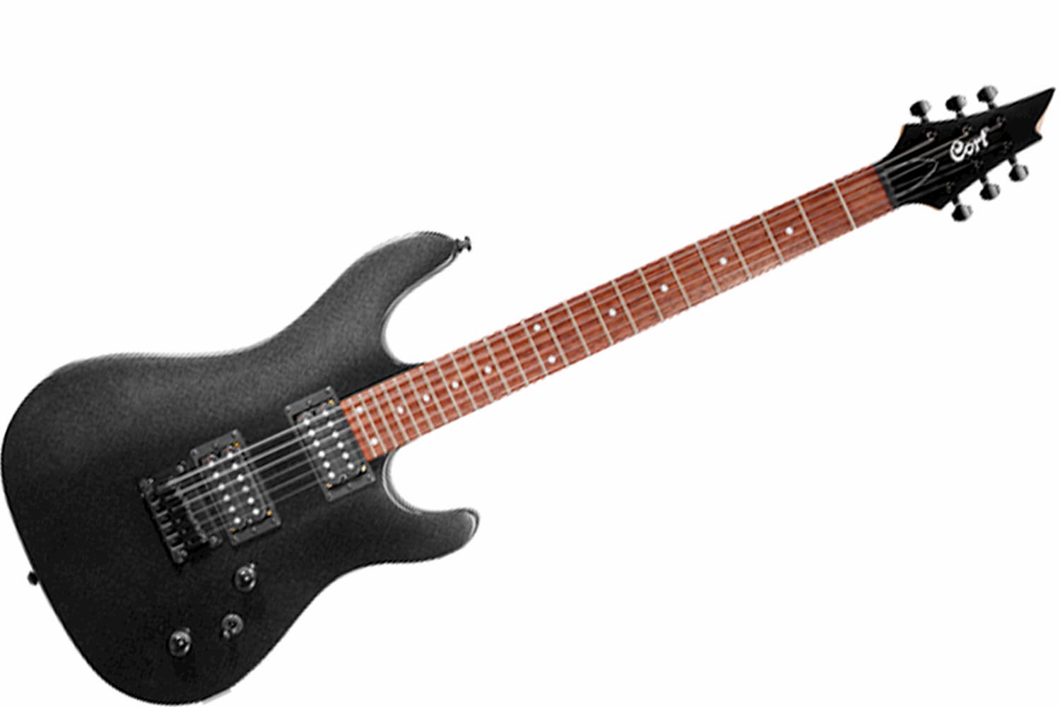 Электрогитара Superstrat CORT KX100-BK KX Series - Электрогитара - фото 1