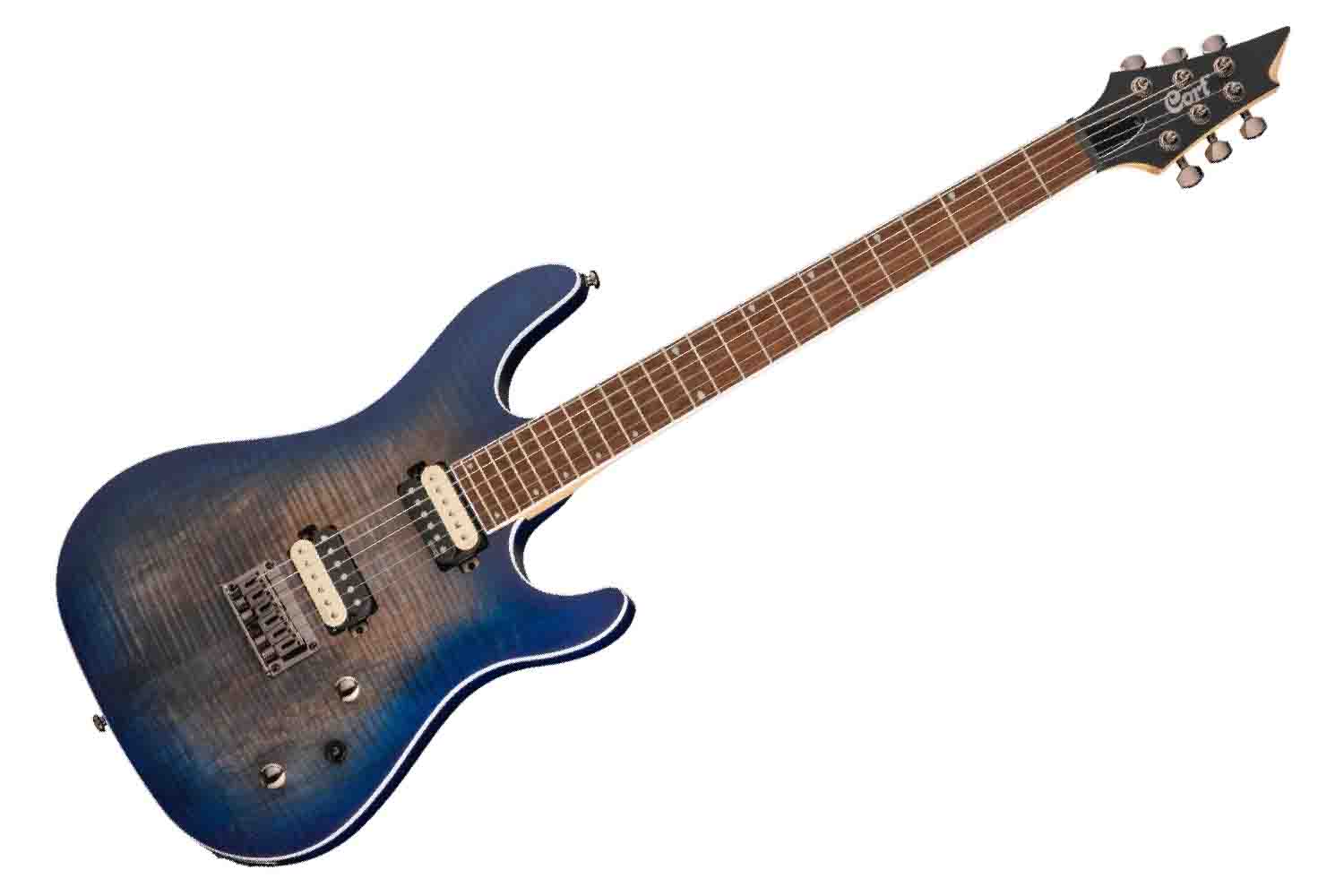 Электрогитара Stratocaster Cort KX300-OPCB KX Series - Электрогитара, синий санберст - фото 1
