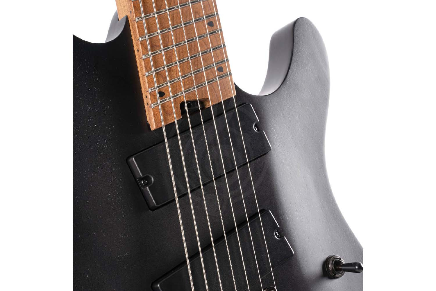 Электрогитара Superstrat Cort KX307MS-OPBK KX Series - Электрогитара 7-струнная, мультимензурная, черная - фото 12