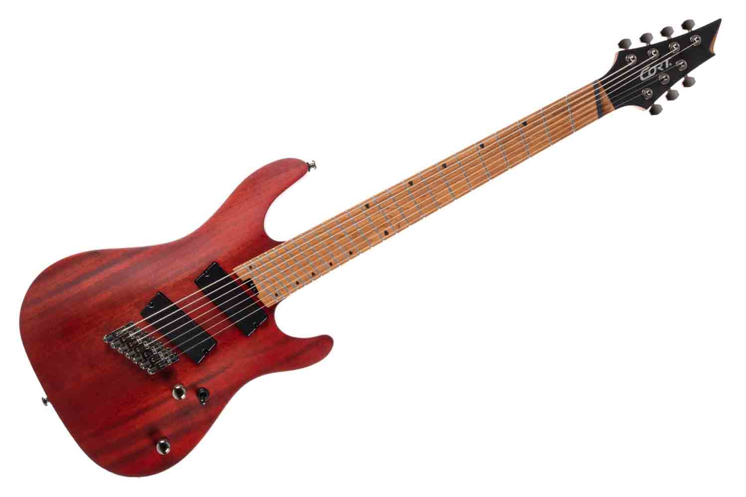 Электрогитара Superstrat Cort KX307MS-OPM KX Series - Электрогитара 7-струнная, мультимензурная, цвет натуральный - фото 1