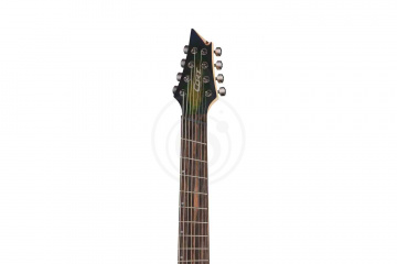 Электрогитара Superstrat Cort KX508MS-II-MBB KX Series - Электрогитара мультимензурная 8-струнная, зеленая - фото 8