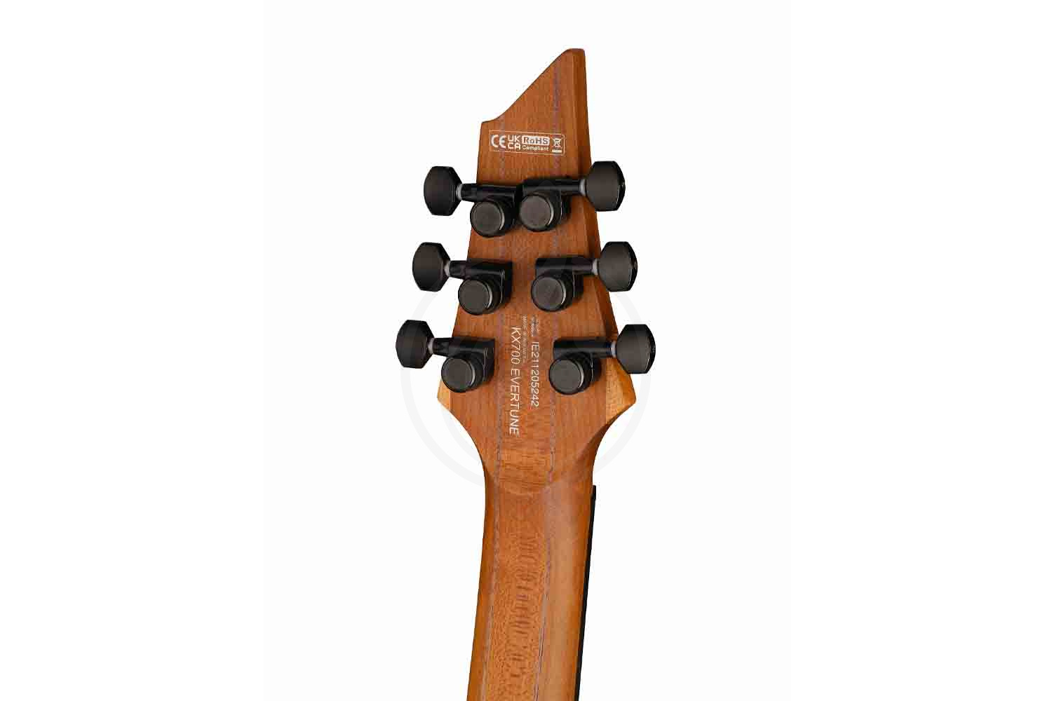 Электрогитара Superstrat Cort KX700-EverTune-OPBK - Электрогитара, черная, с чехлом - фото 5