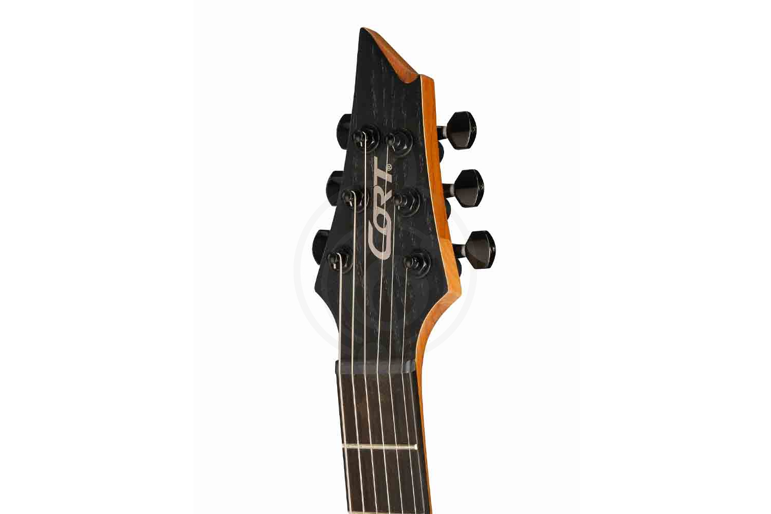 Электрогитара Superstrat Cort KX700-EverTune-OPBK - Электрогитара, черная, с чехлом - фото 7