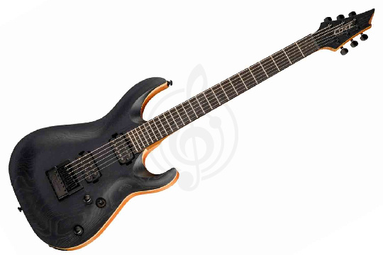 Электрогитара Superstrat Cort KX700-EverTune-OPBK - Электрогитара, черная, с чехлом - фото 1