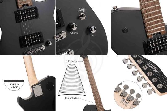Cort MBM-2H-SBLK META Series - Электрогитара - фото 4 Электрогитара Telecaster Cort MBM-2H-SBLK META Series - Электрогитара - фото 4