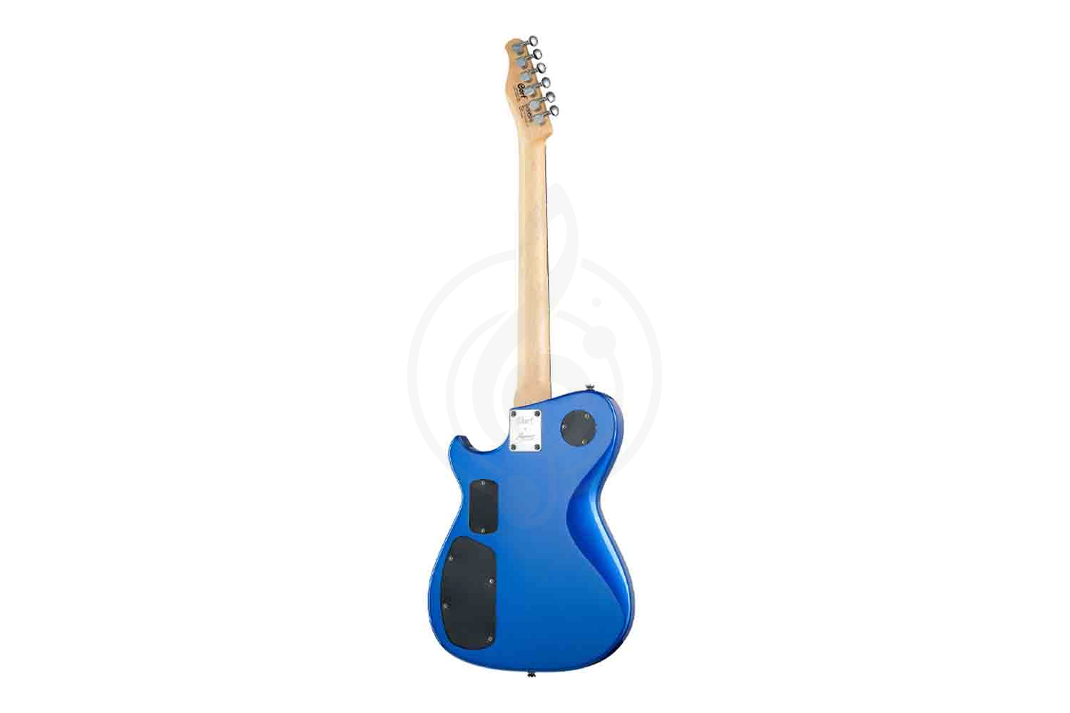 Электрогитара Telecaster Cort MBM-2H-Sustainiac-BBE META Series - Электрогитара, синяя - фото 11