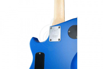 Электрогитара Telecaster Cort MBM-2H-Sustainiac-BBE META Series - Электрогитара, синяя - фото 4