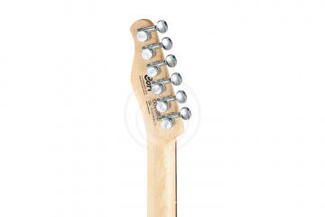 Электрогитара Telecaster Cort MBM-2H-Sustainiac-BBE META Series - Электрогитара, синяя - фото 6