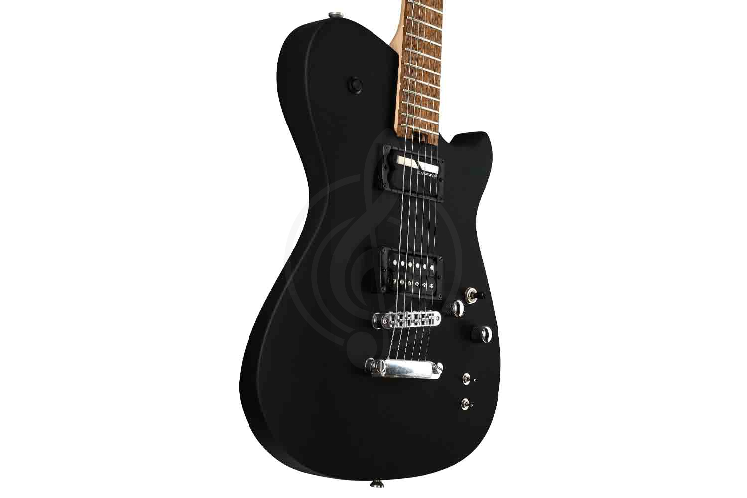 Электрогитара Telecaster Cort MBM-2H-Sustainiac-SBLK META Series - Электрогитара, черная - фото 6