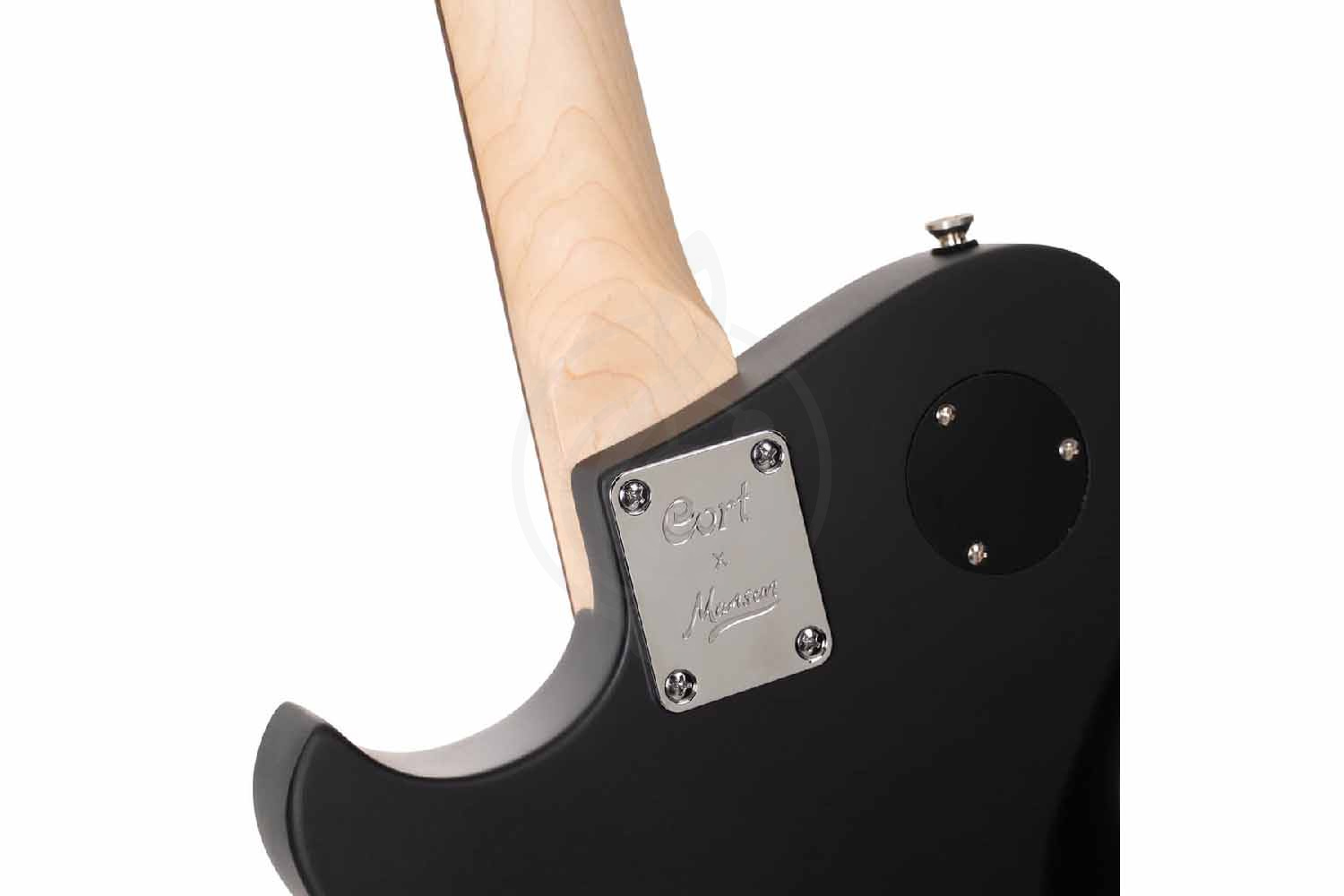 Электрогитара Telecaster Cort MBM-2P-SBLK META Series - Электрогитара, черная - фото 4