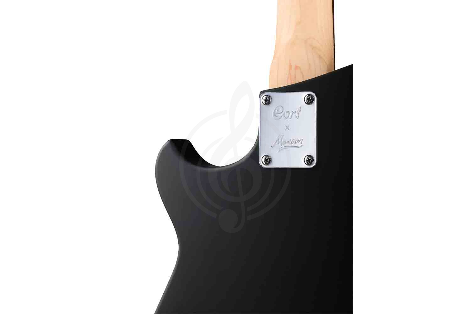 Электрогитара Telecaster Cort MBM-2P-SBLK META Series - Электрогитара, черная - фото 4