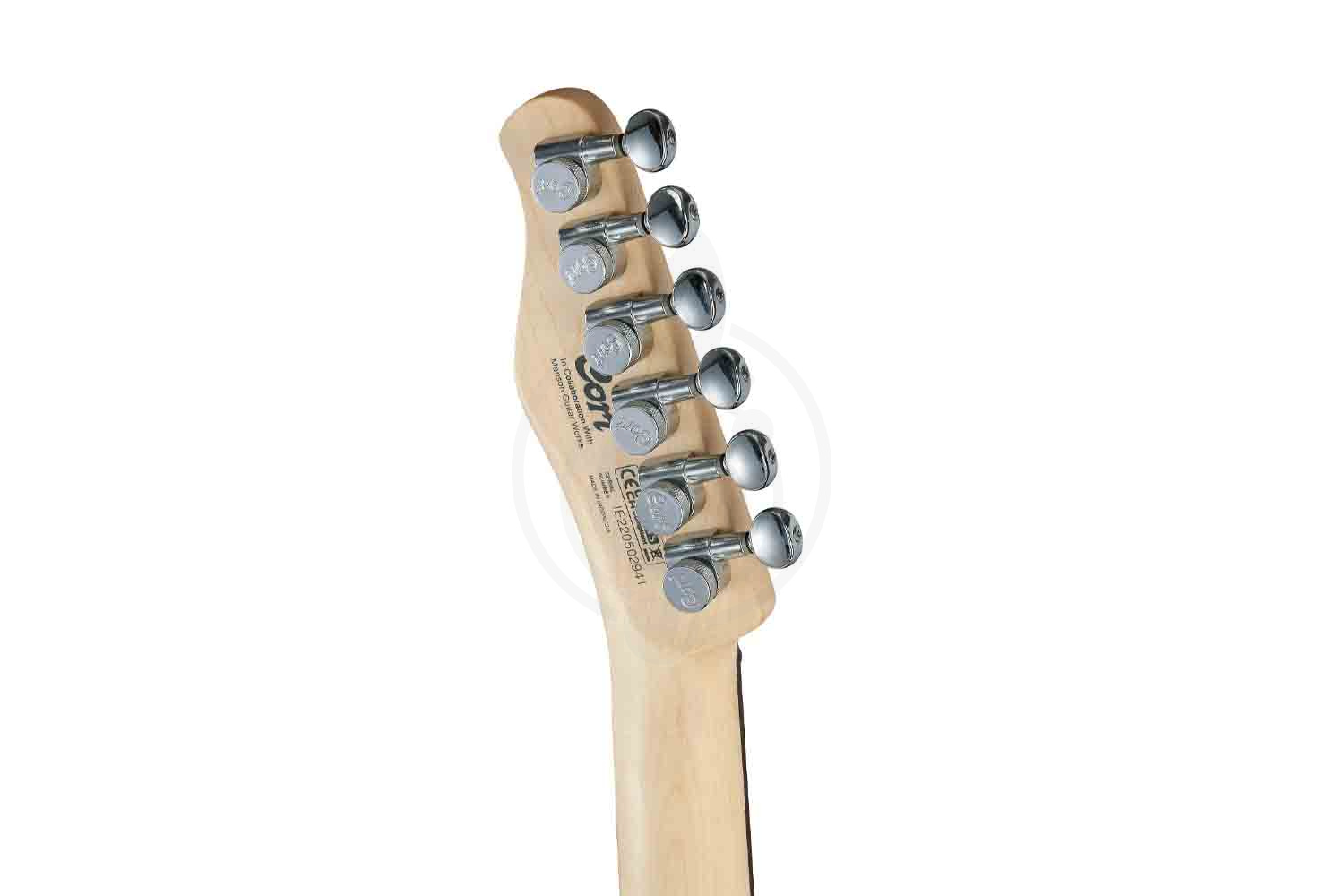 Электрогитара Telecaster Cort MBM-2P-SS META Series - Электрогитара, серебристая - фото 5