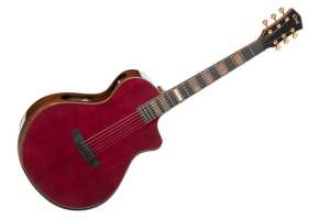 Изображение Cort Modern-Burgundy-WCASE-TBD Masterpiece Series - Электроакустическая гитара