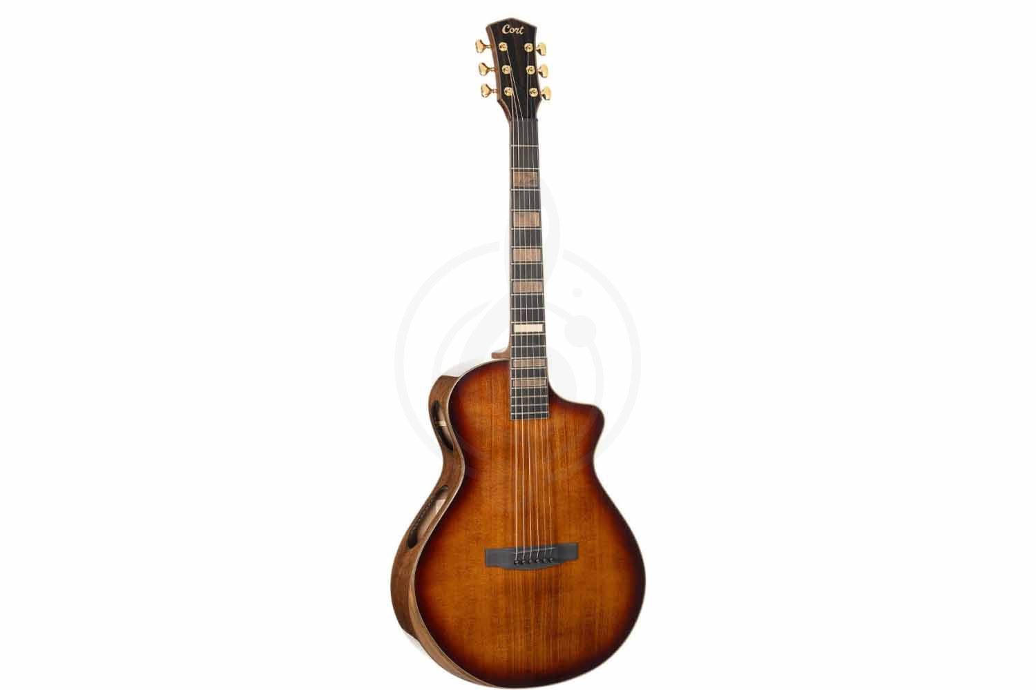Электроакустическая гитара Cort Modern-Burst-WCASE-TSB Masterpiece Series - Электроакустическая гитара - фото 3