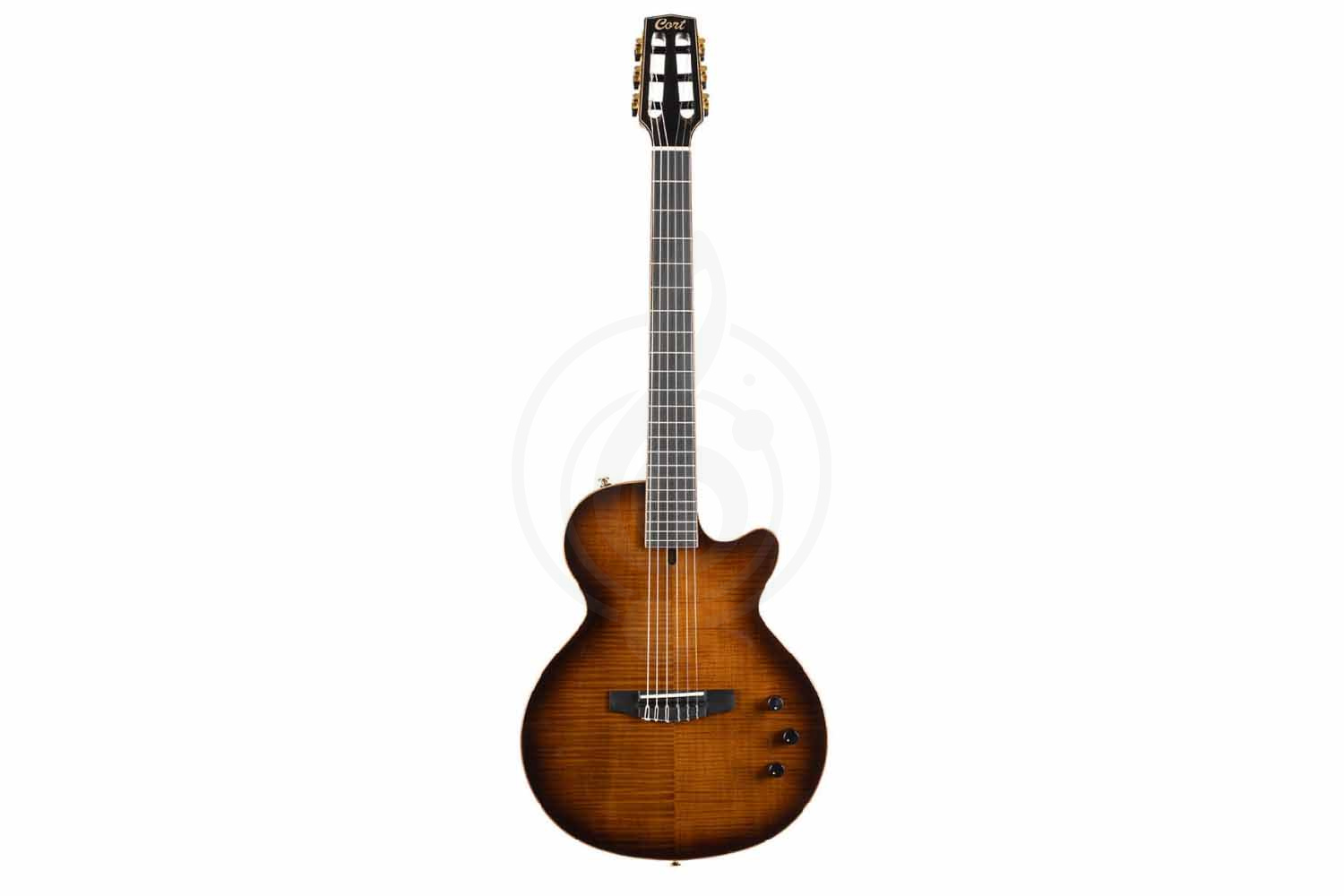 Электрогитара Les Paul Cort Sunset-NC-DLX-TSB-WBAG - Электрогитара - фото 2