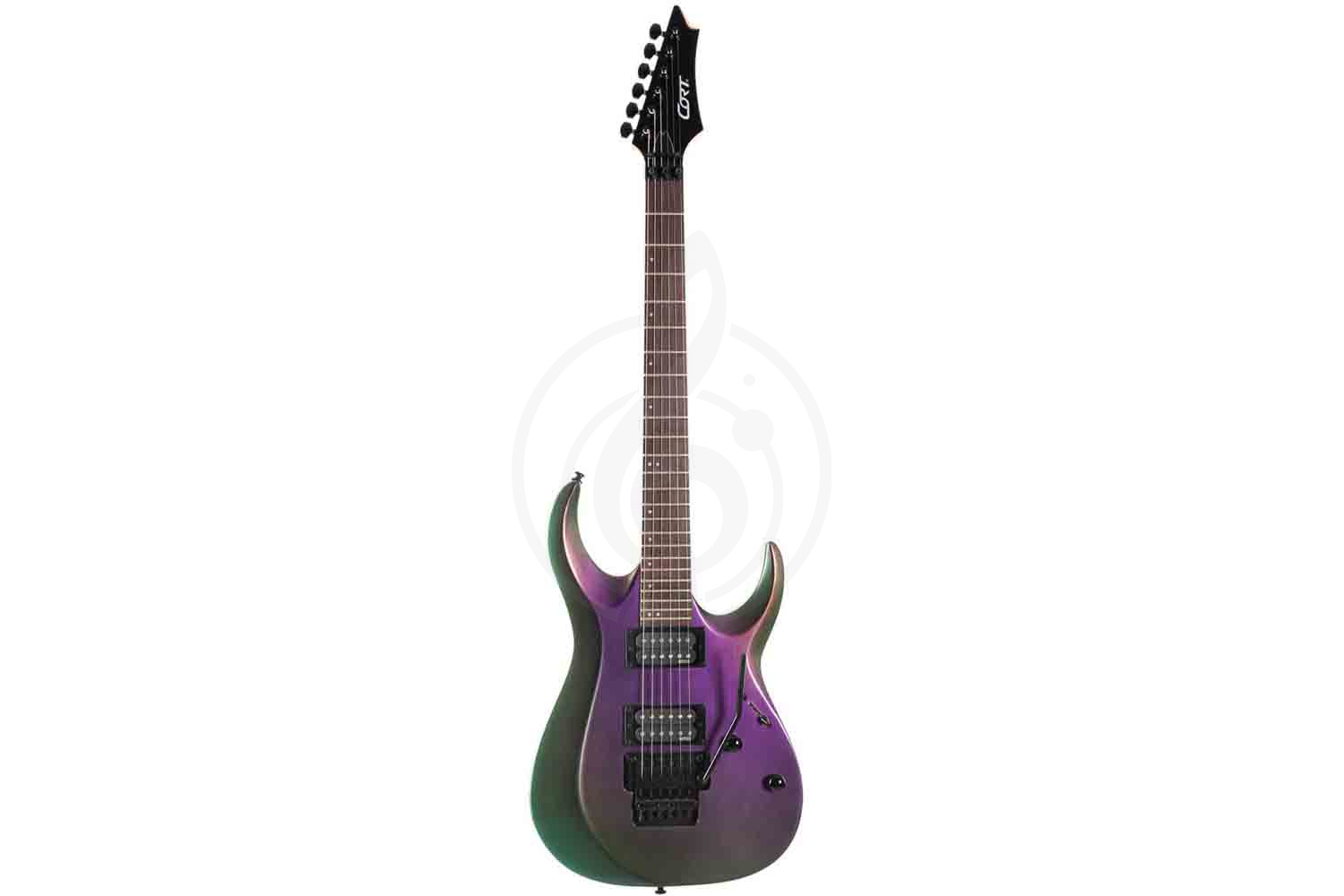 Электрогитара Superstrat Cort X300-FPU X Series - Электрогитара, фиолетовая - фото 3