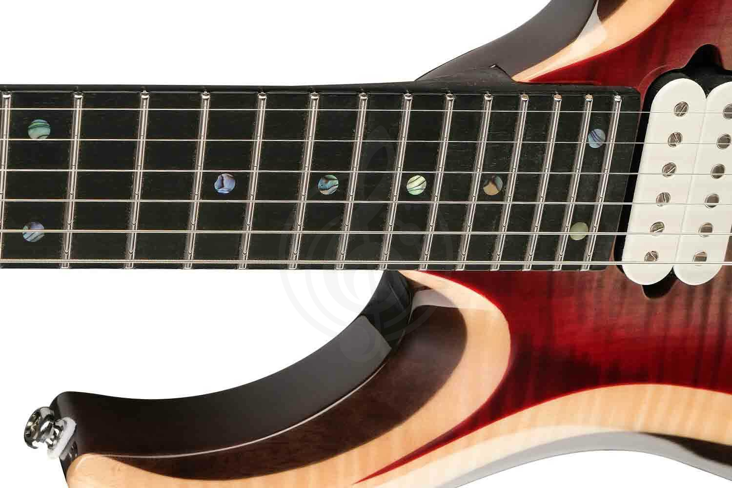 Электрогитара Superstrat Cort X700-Duality-II-LVB X Series - Электрогитара, красная, с чехлом - фото 11