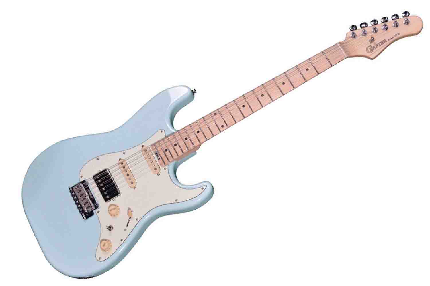 Электрогитара Stratocaster CRAFTER Charlotte (Silhouette) VVS MP Day Blue - Электрогитара - фото 1