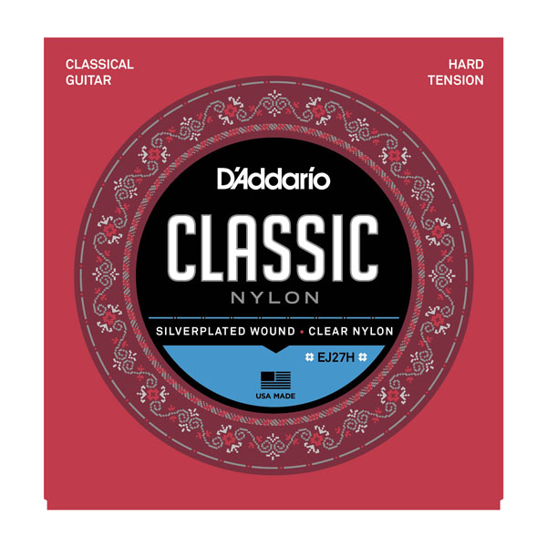 Струны для классической гитары D'Addario EJ27H Струны для классической гитары, сильное натяжение, Толщина: 29-45 - фото 1