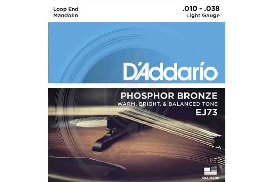 Изображение D'Addario EJ73 - Комплект струн для мандолины