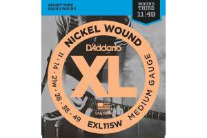 Изображение Струны для электрогитары D'Addario EXL115W XL