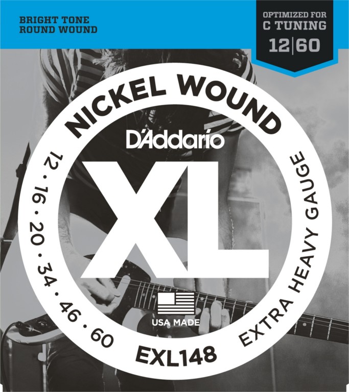 Струны для электрогитары D'Addario EXL148 - Струны для электрогитары 12-60 - фото 1