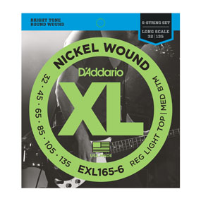 D'Addario EXL165-6 Струны для бас-гитары 32-135 - фото 1 Струны для бас-гитары D'Addario EXL165-6 Струны для бас-гитары 32-135 - фото 1