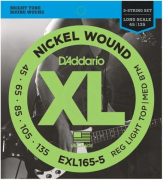 D'Addario EXL165-6 Струны для бас-гитары 32-135 - фото 2 Струны для бас-гитары D'Addario EXL165-6 Струны для бас-гитары 32-135 - фото 2