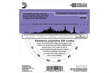 Струны для акустической гитары D'ADDARIO EXP13 - Струны для акустической гитары - фото 2